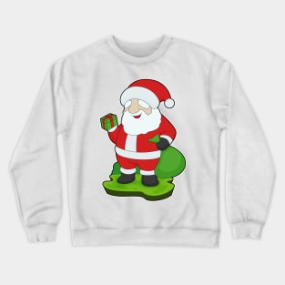 Santa Claus Christmas Package Crewneck Sweatshirt